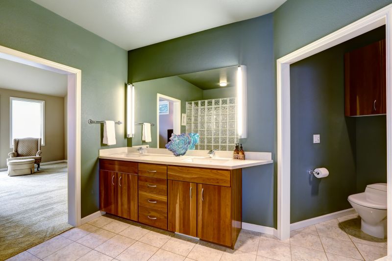 Modern Vanity and Lighting